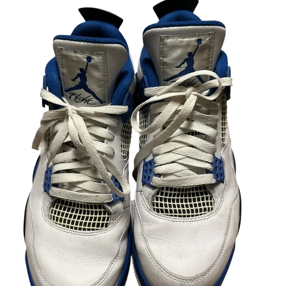 Jordan Blue and White Sneakers , size 11, pre-owned